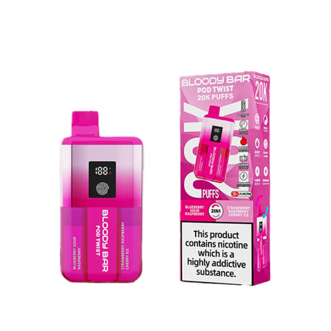 Bloody Bar Pod Twist 20K Puff Compliant Post June 1st