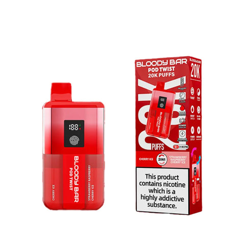 Bloody Bar Pod Twist 20K Puff Compliant Post June 1st