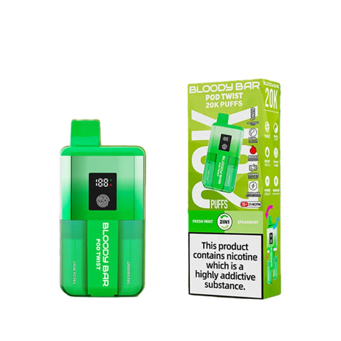 Bloody Bar Pod Twist 20K Puff Compliant Post June 1st