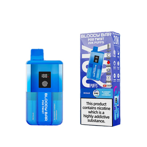 Bloody Bar Pod Twist 20K Puff Compliant Post June 1st