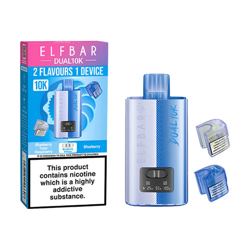 Elf Bar Dual 10K Legal Big Puff Device