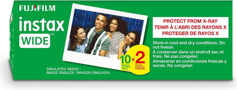 Fujifilm Instax Wide Instant Film 2-pack of 20 exposures