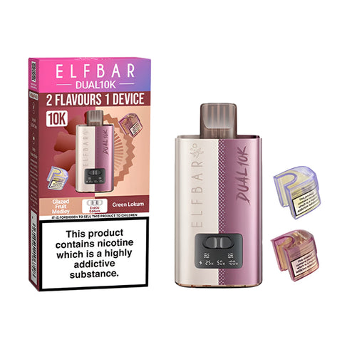Elf Bar Dual 10K Legal Big Puff Device