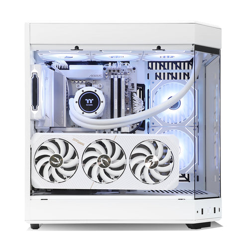 Abyssal LUX RTX 5090 Ryzen 7 9800X3D Gaming PC - SNOW