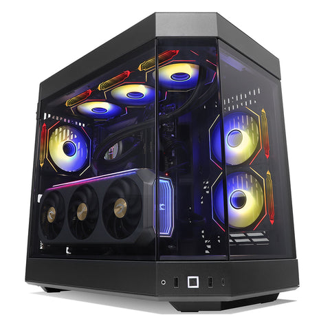 Abyssal LUX RTX 5090 Ryzen 7 9800X3D Gaming PC - BLACK
