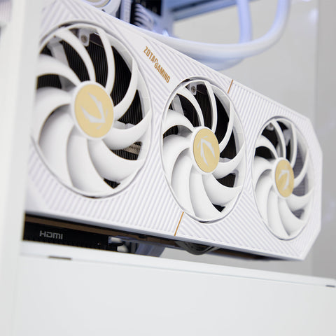 Abyssal LUX RTX 5090 Ryzen 7 9800X3D Gaming PC - SNOW