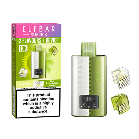 Elf Bar Dual 10K Legal Big Puff Device