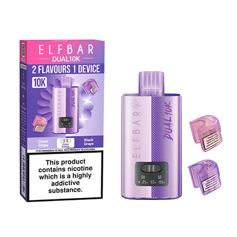 Elf Bar Dual 10K Legal Big Puff Device