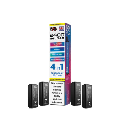 IVG 2400 Refill 4 in 1 Pods