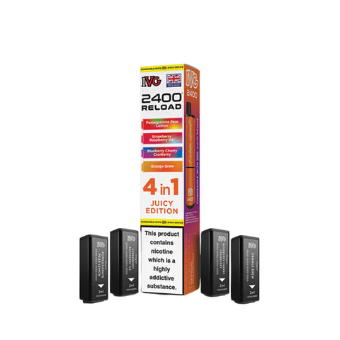 IVG 2400 Refill 4 in 1 Pods