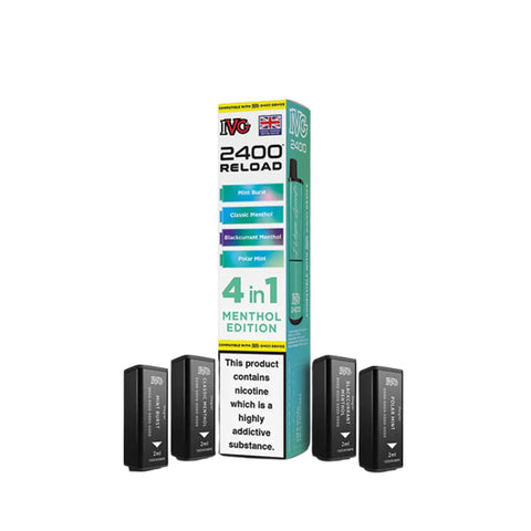 IVG 2400 Refill 4 in 1 Pods