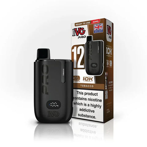 IVG Pro Legal 12K Big Puff Kit Compliant Post June 1st