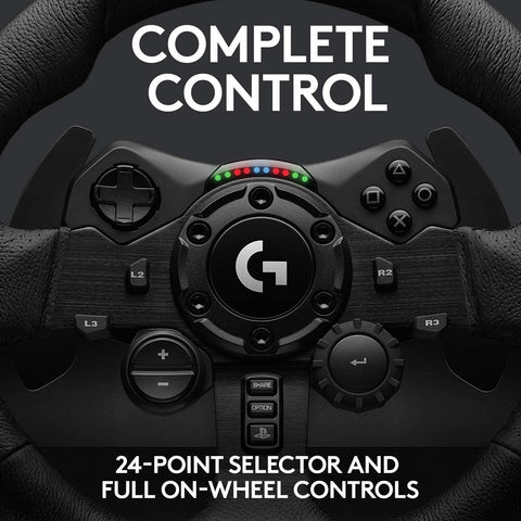 Logitech G923 Driving Force Racing Wheel + Shifter For Xbox & PC
