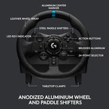 Logitech G923 Driving Force Racing Wheel + Shifter For Xbox & PC