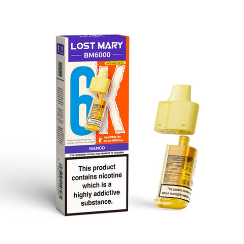 Lost Mary BM6000 Compliant Post June 1st Refill Pod
