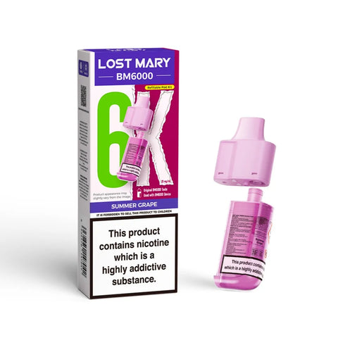 Lost Mary BM6000 Compliant Post June 1st Refill Pod