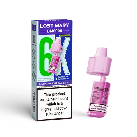 Lost Mary BM6000 Compliant Post June 1st Refill Pod