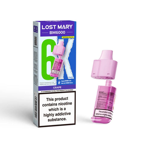 Lost Mary BM6000 Compliant Post June 1st Refill Pod