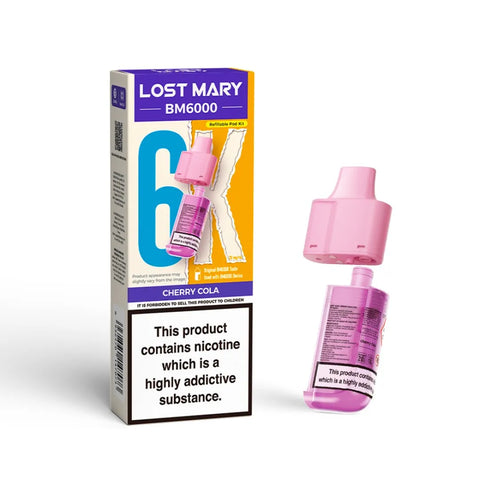 Lost Mary BM6000 Compliant Post June 1st Refill Pod