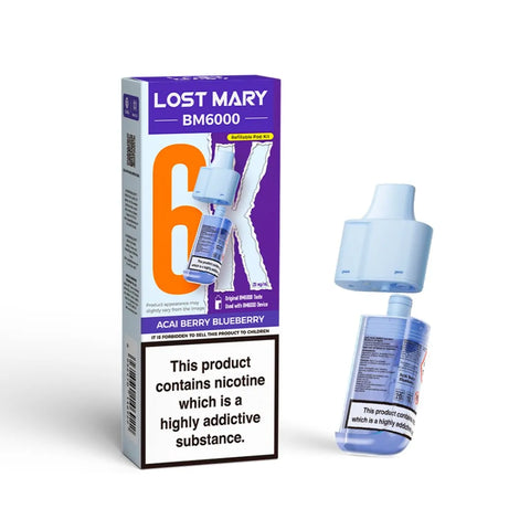Lost Mary BM6000 Compliant Post June 1st Refill Pod