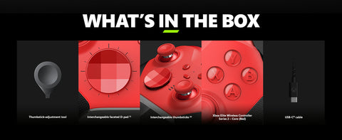 Xbox Elite Wireless Controller Series 2 Core Red