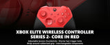 Xbox Elite Wireless Controller Series 2 Core Red