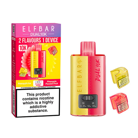 Elf Bar Dual 10K Legal Big Puff Device