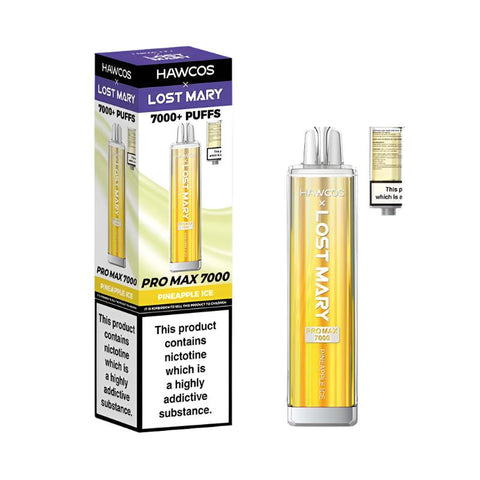 HAWCOS x Lost Mary Pro Max 7K 20MG Legal Big Puff Kit