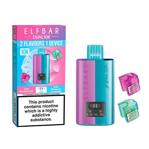 Elf Bar Dual 10K Legal Big Puff Device
