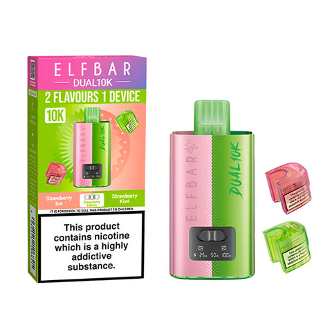 Elf Bar Dual 10K Legal Big Puff Device
