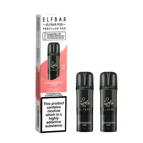 Elf Bar 600 Prefilled Pods 2 Pack Compliant Post June 1st