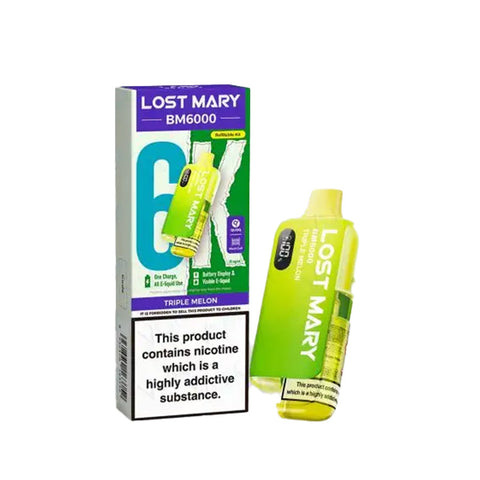 Lost Mary BM6000 Refillable Kits Compliant Post June 1st