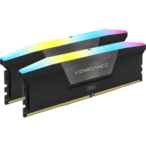 Corsair VENGEANCE RGB 7200MHz 96GB (2x48GB) C40 DDR5 (INTEL XMP