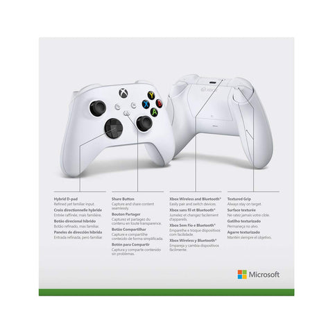 Xbox Core Controller series S|X - Robot White